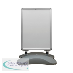 Announce Forecourt Sign Holder Water Base + Snap Frame A1
