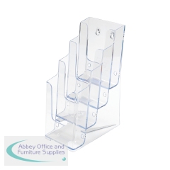 Announce 4 Tier 4 Pocket Literature Holder 1/3 A4/DL Portrait AA10444