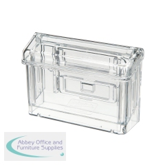 Announce Outdoor Grab a Card Business Card Holder Wall Mounted Crystal Clear AA10449
