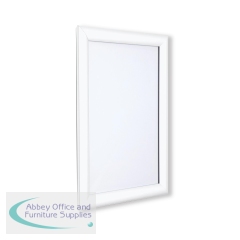 Announce 25mm Snap Frame 20/30 with Mitred Corners White Frame AA10589