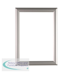 Announce Freestanding 25mm A4 Optiframe Safety Corners Silver AA10595