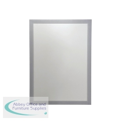 Announce Frame Solo A4 Magnetic Stripes Silver Grey (Pack of 2) AA50004