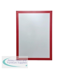 Announce Frame Solo A4 Magnetic Stripes Red (Pack of 5) AA50007