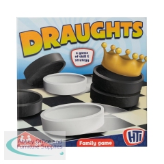 HTI Toys Draughts Traditional Family Board Game 211 1374327