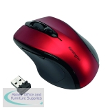 Kensington Pro Fit USB Wireless Mouse Mid-Size Red K72422WW