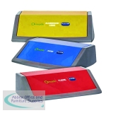 Addis Red/Yellow/Blue Recycling Bin Kit Lids Metallic (3 Pack) 505575