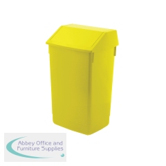 Addis Fliptop Bin 60 Litre Yellow AG813423