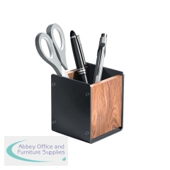 Alba Pen Holder Black/Walnut ODCUP W