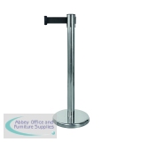Stewart Superior Economy Flexi Barrier Stand and Base Chrome AN800003