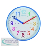 Acctim Wickford Time Teaching Clock Blue  Edging 22529