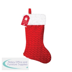 Giftmaker Velvet Deluxe Stocking (Pack of 24) XSTVEL/1