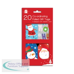 Giftmaker Santa and Friends Coordindated Tags x20 (Pack of 25) XGIMTAC5A106