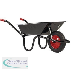Haemmerlin Camden Classic Black 85L Pneumatic Wheelbarrow