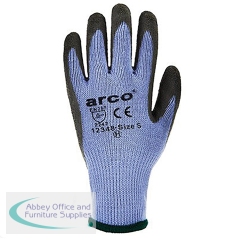 Arco Thermogrip Latex-Coated Work Gloves Pairs L (Pack of 12)