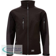 Trojan Trail Black/Grey Softshell Jacket 2XL