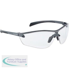 Bolle Safety Silium+ Clear-Lens Safety Glasses