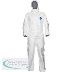 DuPont Tyvek 500 Xpert White Chemical Coverall S
