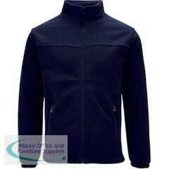 Arco Essentials Boston Navy Lined Fleece Jacket M