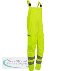 Sioen Winchester Yellow Hi-Vis Arc-Bib and Brace Overalls M