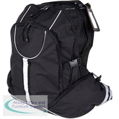 Arco Black Backpack