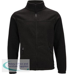 Arco Essentials Unisex Black Fleece Jacket S