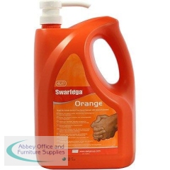 Swarfega Orange Hand Cleanser 4L Pump Bottle