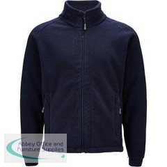 Trojan Glacier Men\'s Navy Interactive Fleece Jacket XL