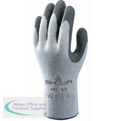 Showa 451 Latex-Coated Thermal Work Gloves L