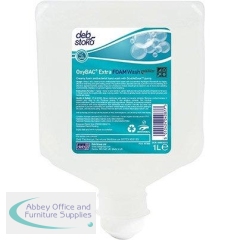 Deb Stoko OxyBAC ExtraFOAM Antimicrobial Handwash 1L