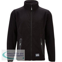 Trojan Black Interactive Micro Fleece Jacket XL