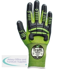 Traffi TG5545 Nitrile-Coated Impact Gloves 9