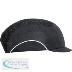 JSP Hardcap A1+ Black Micro-Peak Bump Cap