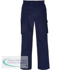 Arco Essentials Men\'s Navy Cargo Trousers 32S