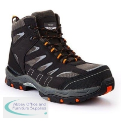 Trojan Hyperion Grey S1P Safety Hiker Boots 7
