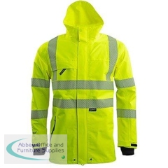 Arco Yellow Interactive Gore-Tex Hi-Vis Coat S