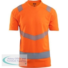 Arco Responsible Orange Hi-Vis T-Shirt L