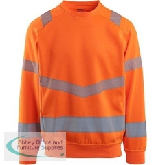 Arco Responsible Orange Hi-Vis Sweatshirt L
