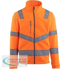 Arco Responsible Orange Hi-Vis Fleece Jacket 5XL