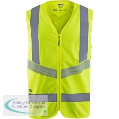 Arco Responsible Yellow Hi-Vis Vest M