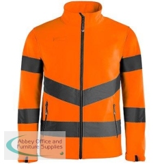 Arco Orange Hi-Vis Softshell Jacket XL