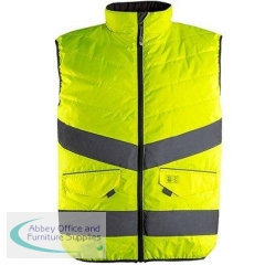 Arco Hi-Vis Bodywarmer Yellow M
