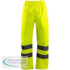 Arco Yellow Waterproof Hi-Vis Overtrousers 5XL
