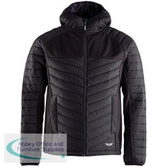 Trojan Hybrid Men\'s Black Jacket 3XL