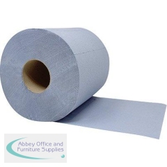 Arco Essentials 2-Ply Centrefeed Blue Roll 150m (Pack of 6)