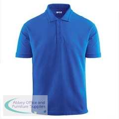 Arco Responsible Men\'s Royal Blue Polo Shirt M