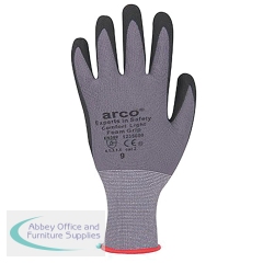Arco Comfort Light Foam Grip Nitrile-Coated Work Gloves 7