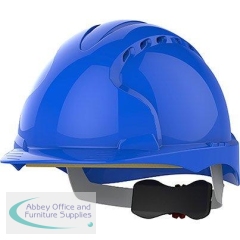 JSP Evo3 Blue Vented Wheel-Ratchet Safety Helmet