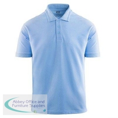 Arco Responsible Men\'s Light Blue Polo Shirt 5XL