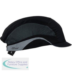 JSP Hardcap Aerolite Black Micro-Peak Bump Cap