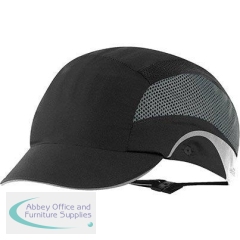 JSP Hardcap Aerolite Black Short-Peak Bump Cap